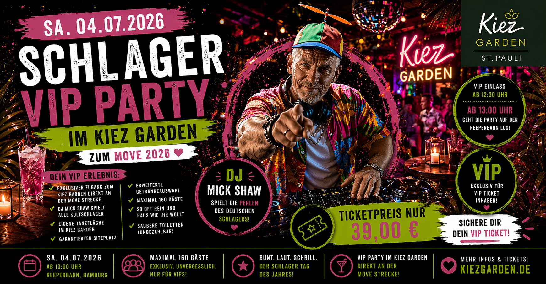 Schlager VIP 2026 - Hero